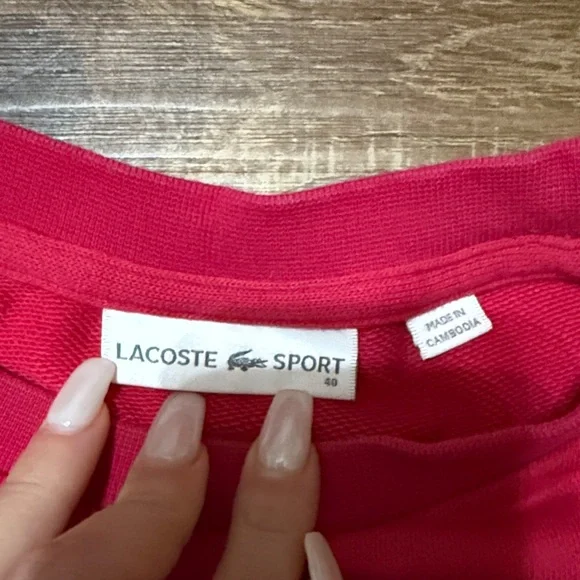 Lacoste Crewneck Sweatshirt - Picture 3 of 8